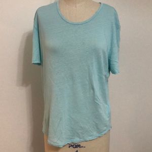 James Perse Linen Relaxed Top